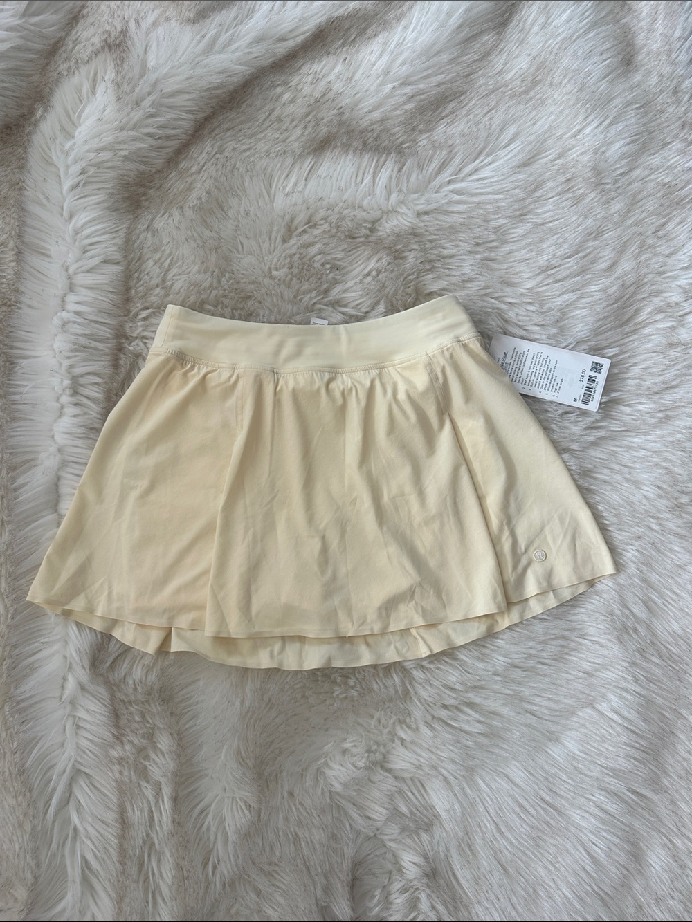 BUTTERCREAM lululemon tennis skirt NWT